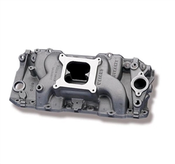 Weiand Stealth AluminumIntake Manifold for Chevy Big Block V8, Oval Port