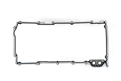 Camaro Oil Pan Gasket for GM LS Wet Sump Pan, Molded Rubber with Aluminium Core