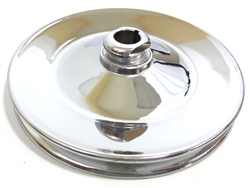 Camaro Chrome Single Groove Power Steering Pump Pulley