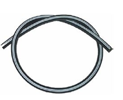 Camaro Rubber Engine Vacuum Hose with White Stripe, 5/32" Diameter, 2 Foot Length