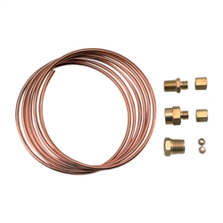 Camaro Copper Tubing Oil Pressure Line & Fitting Kit, 72"