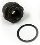 Camaro Holley Carburetor Gas Fuel Line Inlet Fitting Nut, Each
