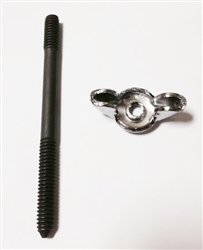 Quadrajet or Rochester Carburetor Air Cleaner Wing Nut and Stud Set