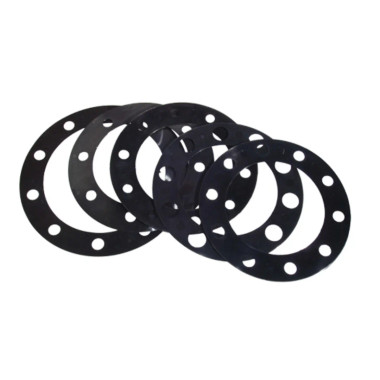 Esco 60107 Wheel Guard, 8 Hole, 6 1/2" And 170mm B.C., 5.25" ID, 5/8" Studs, Oval Holes, Ford