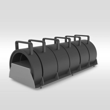 Esco 91021 Mammut Safety Locking Device Set For The 91005 Jack (Contains 6-Safety Blocks And Block Holder)