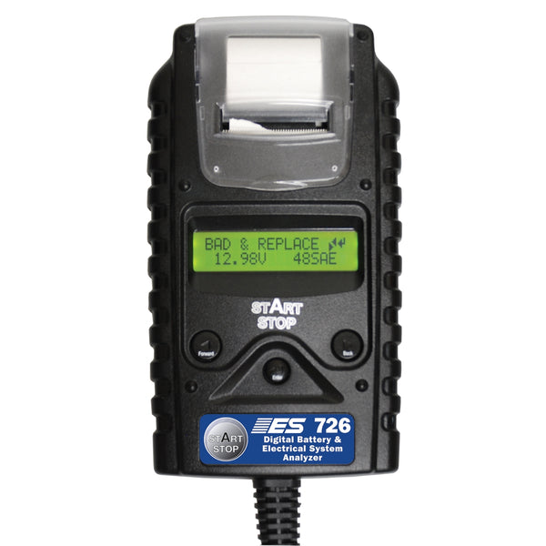 Digital Battery/Electrical System Tester With Printer ESI726