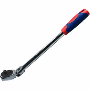 12 inch Long, 1/4 inch Drive Flex-Head Ratchet EZRMR1412F