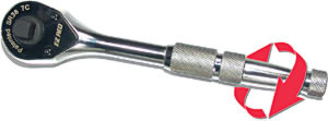 3/8 inE-Z Ratchet with Rotating Ratcheting Handle (Discontinued) see 34950R
