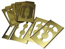 3" NUMBER SET 15PC 10013