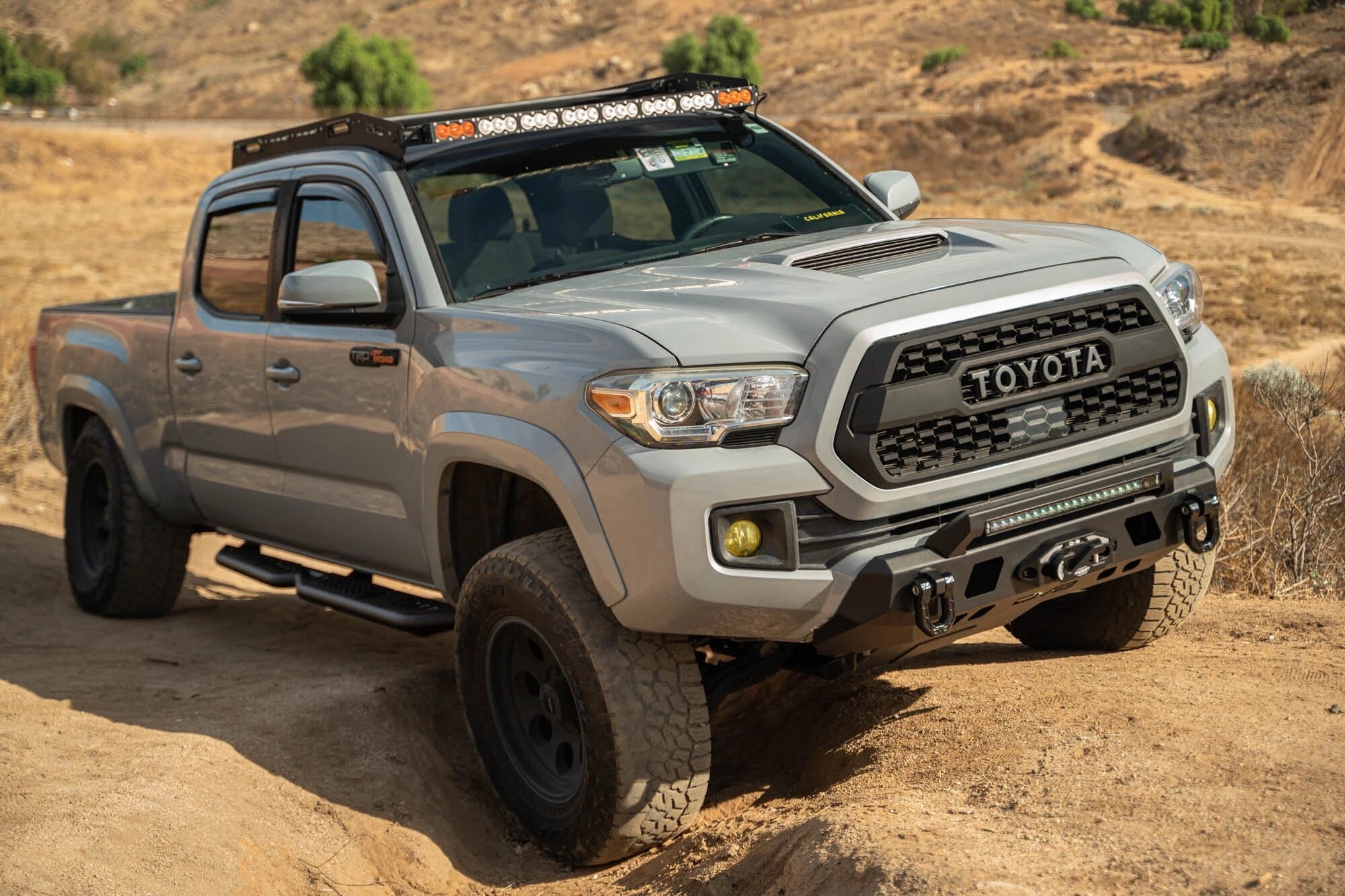 DV8 Offroad FBTT1-05 Center Mount Front Bumper V2 for 16-23 Toyota Tacoma