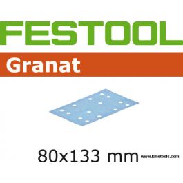 Festool Granat P12080mm x 133mmSanding Sheets (100pk)