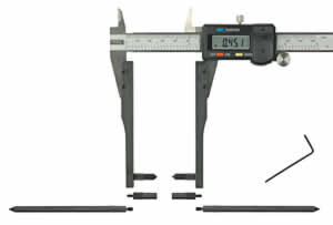 Brake Drum and Rotor Measure Kit with Electronic Caliper 74-101-777