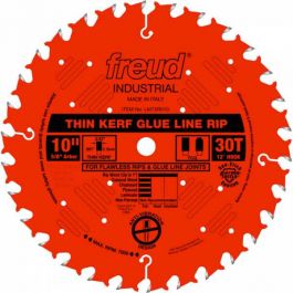 Freud Industrial10" 30T Thin KerfGlue Line Ripping Blade