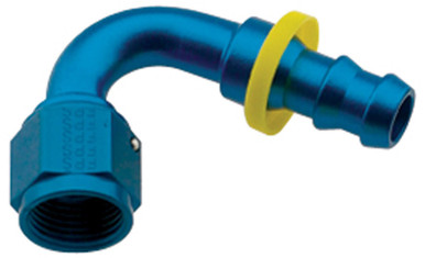 Fragola Hose Fitting #8 120 Deg Push Lock 212008