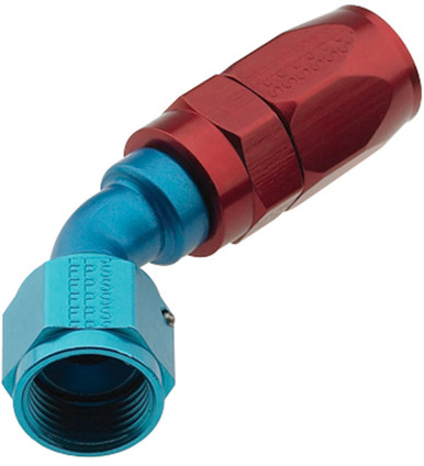 Fragola Hose Fitting #6 45 Deg Pro-Flow 224506