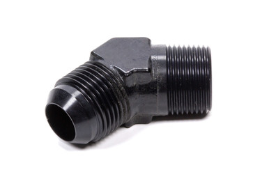 Fragola 45 Deg Adapter Fitting #12 x 1/2 MPT Black 482313-BL