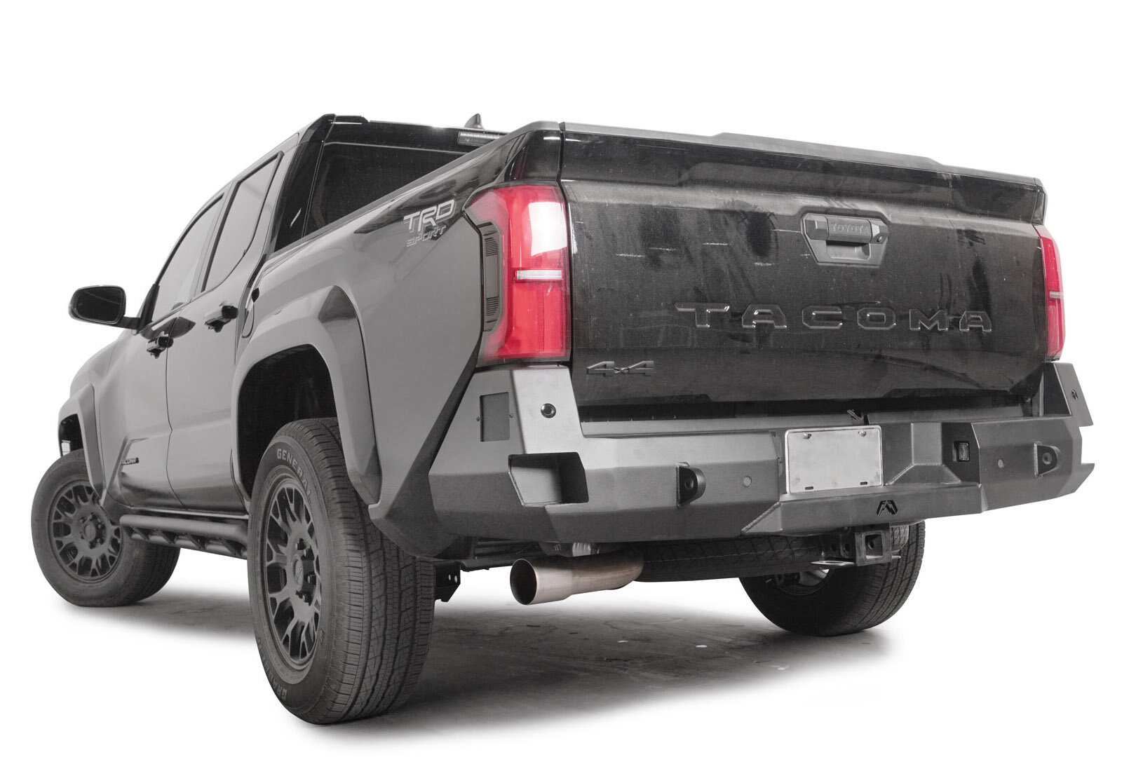 Fab Fours Rear Sensor Bumper for 24-26 Toyota Tacoma