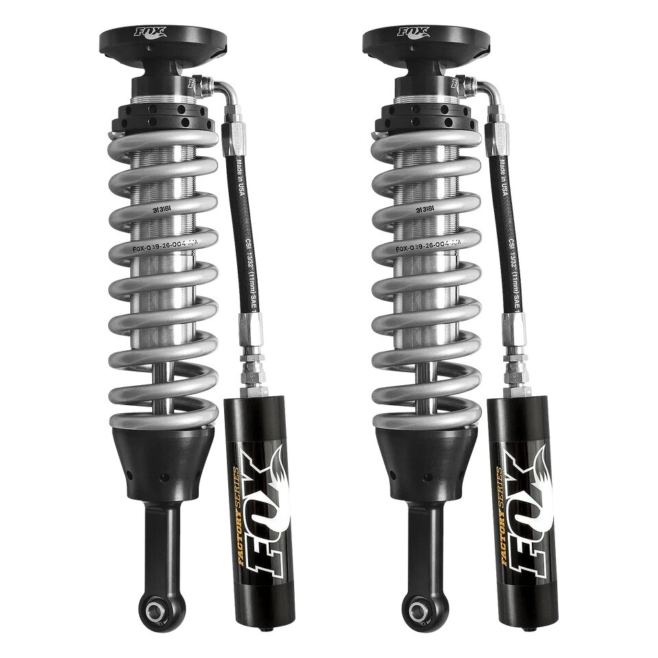 Fox Racing Shox 2.5 Factory Race Series Coil-over Reservoir Front Shock Pair for 05-23 Toyota Tacoma