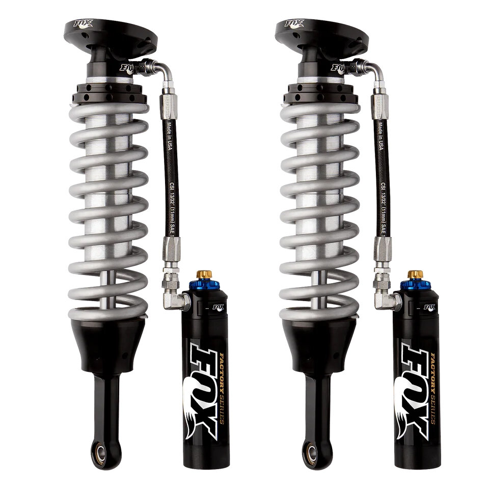 Fox Racing Shox 880-06-418 2.5 Factory Race Series Coil-over Adjustable Reservoir Front Shock Pair for 05-23 Toyota Tacoma