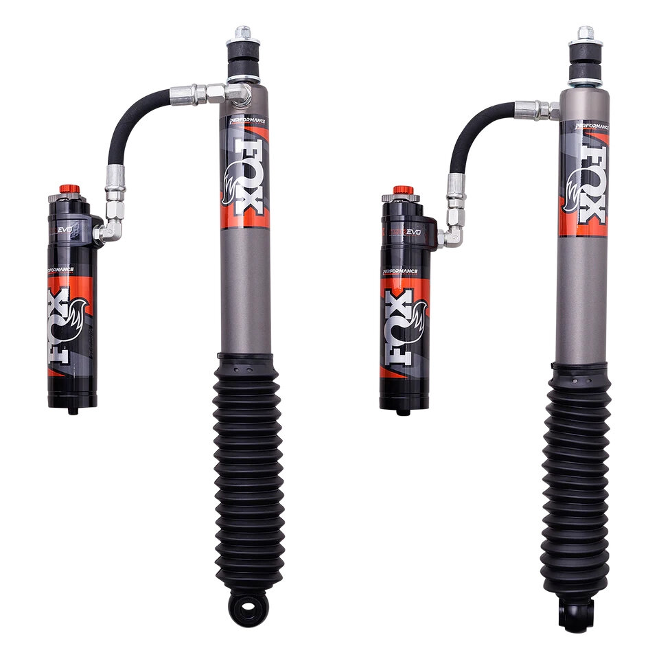 Fox Racing Shox 883-26-143 2.5 Performance Elite Series Reservoir Rear Shock Pair for 24-26 Toyota Tacoma with 0-1.5" Lift