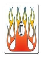 Light Switch Plate, White