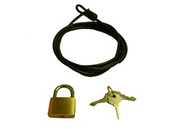 Camaro Car Cover Lock and Cable Kit