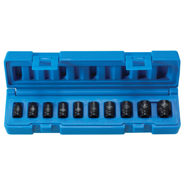 1/4" Surface Drive 10-Piece Standard Set