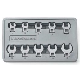 GearWrench 10pc 3/8" Drive Crowfoot Wrench Set - Metric