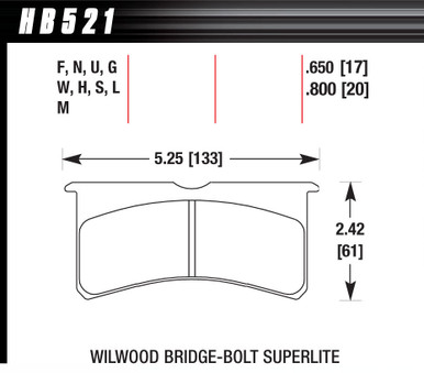 SL Bridgebolt Black HB521M.800