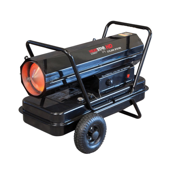 Heavy Duty Kerosene Forced Air Heater, 210K BTU/HR