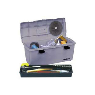 Plastic Tool Box 23 inx 10-1/2 inx 11-3/8 in