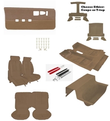 1986 - 1992 Camaro Interior Kit, Encore and Madrid Velour Cloth