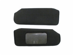 1993 - 2002 Camaro Sunvisors Pair, with Passenger Side Vanity Mirror