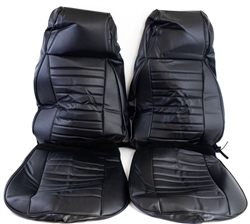 1987 - 1992 Camaro Standard Seat Covers Set, Front and Rear Split, Madrid Grain Vinyl