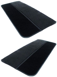 1986 - 1992 Camaro Door Panels Set, Madrid Velour with Cut Pile Carpet