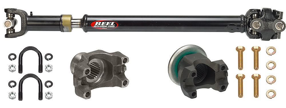 J.E. Reel 31JK-24F-BFGD J. E. Reel Front 1310 Driveshaft for 07-11 Jeep Wrangler JK with Automatic Transmission
