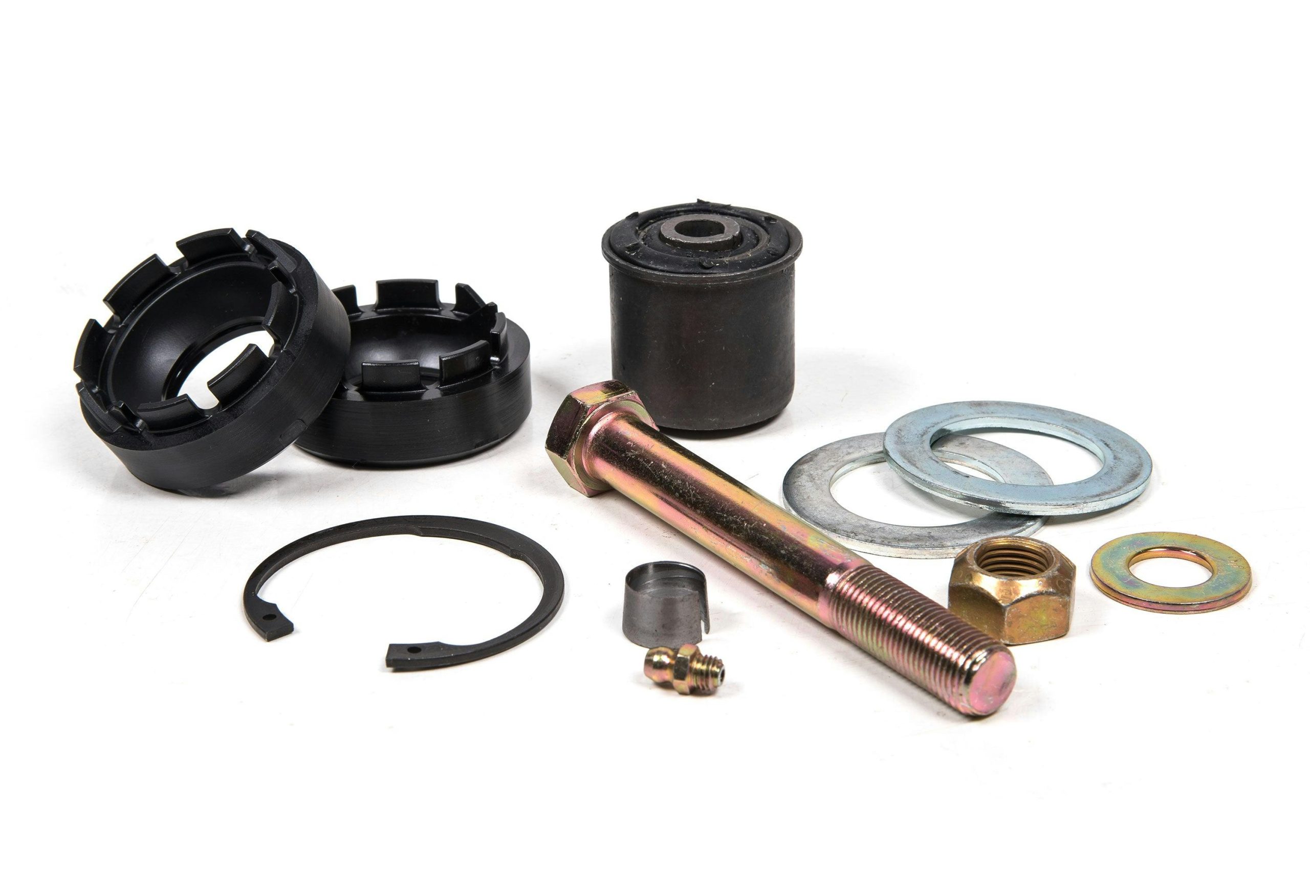 JKS Manufacturing JKS7207 Jeep TJ, LJ, XJ, MJ, ZJ Front Adjustable Track Bar Rebuild Kit (JKSOGS125,126)