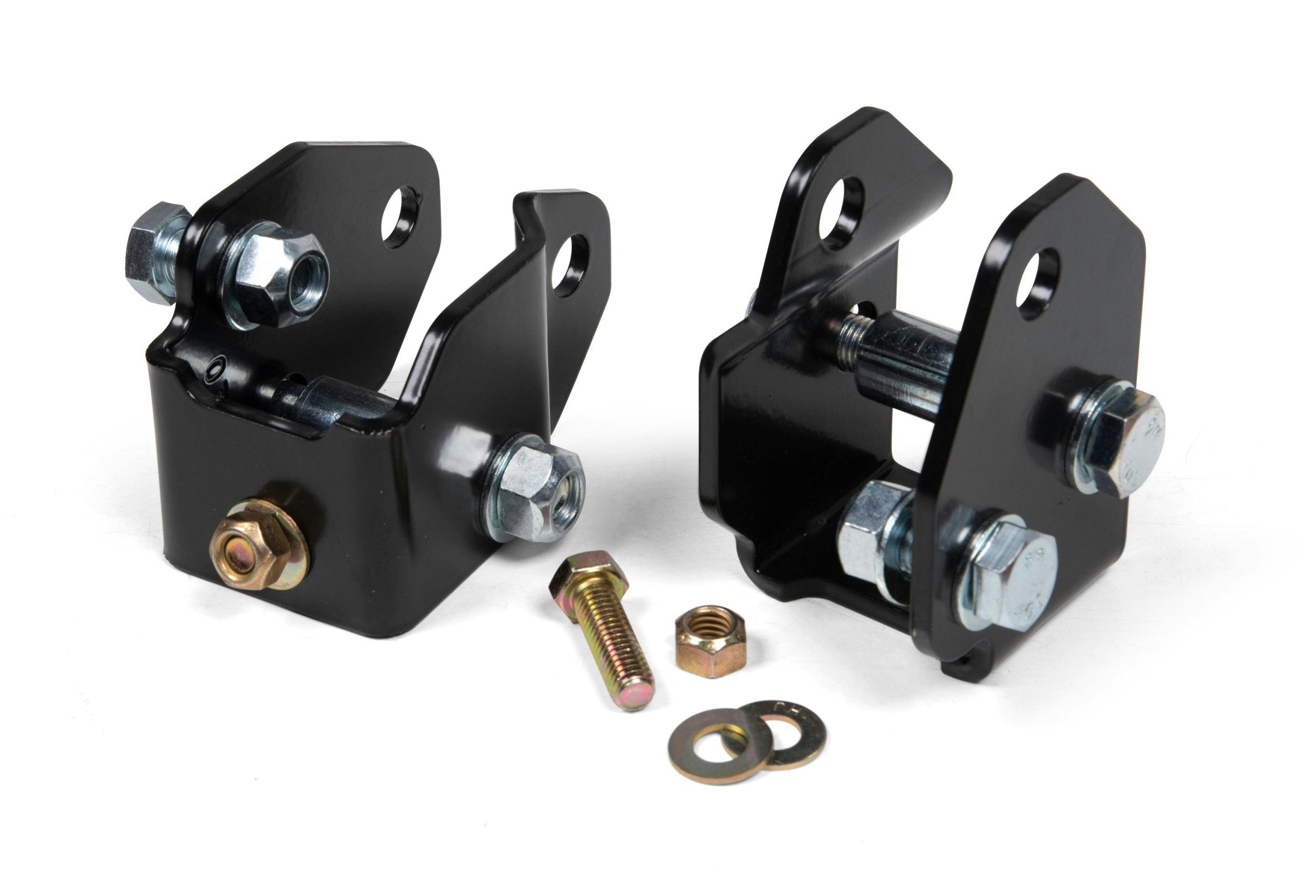 JKS Manufacturing JKS9611 2018-2026 Jeep JL/2020-2026 Jeep Gladiator JT Front Shock Relocation Brackets