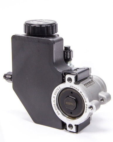 Jones Racing Alum Mini P/S Pump with Plastic Reservoir PS-9008-AL-R