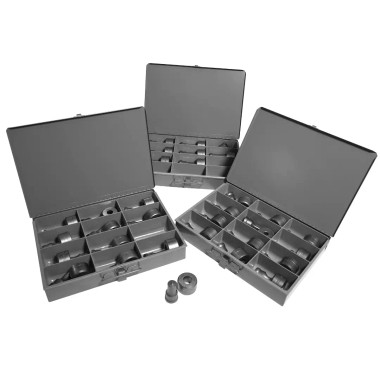 Edwards PD3200 32 Piece Round Punch & Die Set with Storage Cases