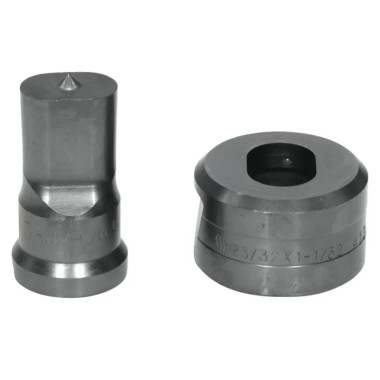 Edwards PDOB11/16X1 11/16x1 Oblong Punch & Die Set with Key-Way