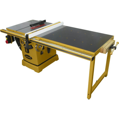 Powermatic PM25350WK PM2000B, 10" Table saw, 5HP 3PH 230/460V, 50" Accu-Fence System, Workbench