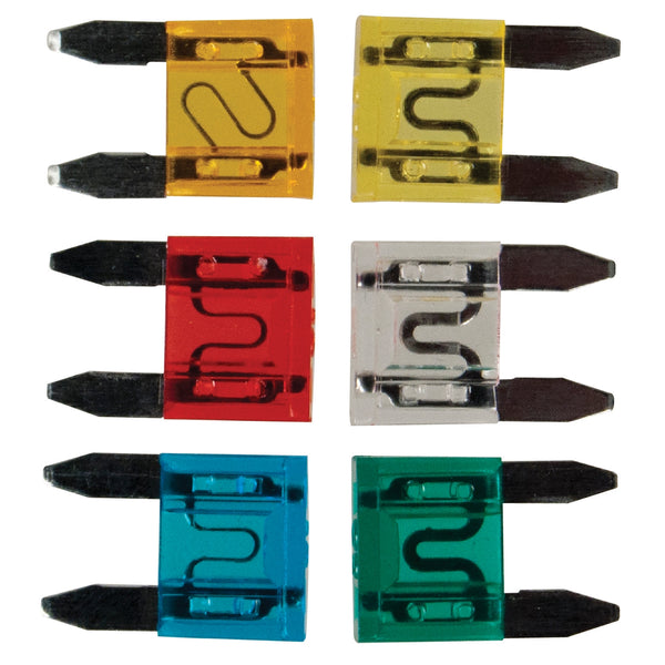 6 Piece 5 thru 30 Amp Mini Fuse Kit