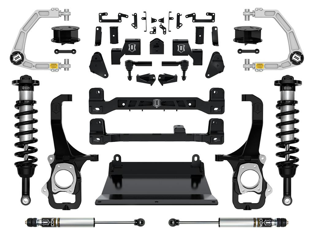 ICON Vehicle Dynamics K53272 22-26 TOYOTA TUNDRA 6" STAGE 2 SUSPENSION SYSTEM BILLET UCA