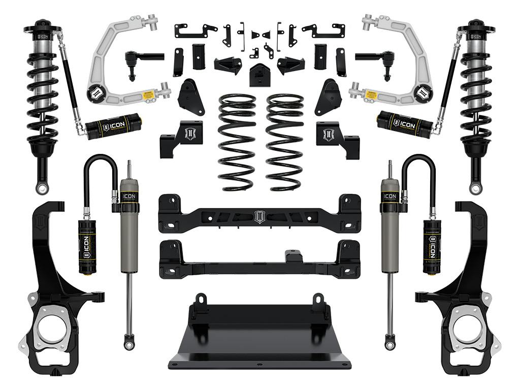 ICON Vehicle Dynamics K53274 22-26 TOYOTA TUNDRA 6" STAGE 4 SUSPENSION SYSTEM BILLET UCA