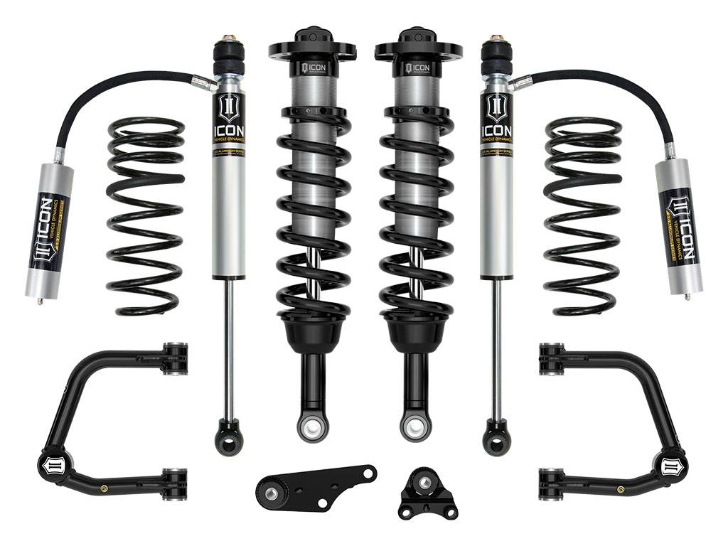 ICON Vehicle Dynamics K53293TS 24-26 TACOMA 1.25-3" STAGE 3 SUSPENSION SYSTEM TUBULAR WITH TRIPLE RATE SPRING