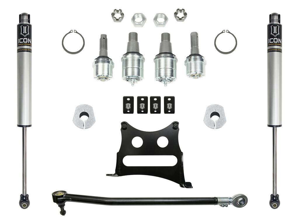ICON Vehicle Dynamics K6204 17-22 FORD F250/F350 STAGE 4 ULTIMATE FRONT END KIT