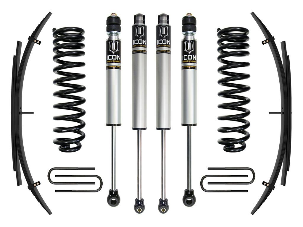 ICON Vehicle Dynamics K62511L 17-19 FORD F250/F350 2.5" STAGE 1 SUSPENSION SYSTEM W EXPANSION PACK