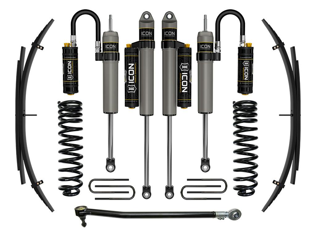 ICON Vehicle Dynamics K62514L 17-19 FORD F250/F350 2.5" STAGE 4 SUSPENSION SYSTEM W EXPANSION PACK
