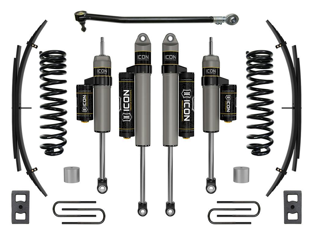 ICON Vehicle Dynamics K62563L 23 FORD F250/F350 DIESEL 2.5" STAGE 3 SUSPENSION SYSTEM W/ EXPANSION PACK